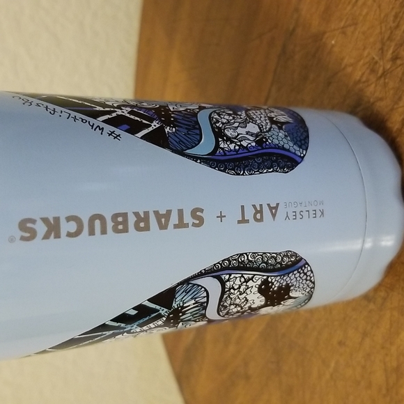 STARBUCKS +ART S'WELL 17oz WATER BOTTLE - Picture 4 of 12